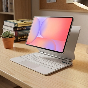 Nuovo prodotto Ultra sottile controllo magico custodia magnetica Touchpad 7 RGB retroilluminato tastiera per Samsung <span class=keywords><strong>Galaxy</strong></span> <span class=keywords><strong>Tab</strong></span> S10 <span class=keywords><strong>Lite</strong></span> - Product Image 1