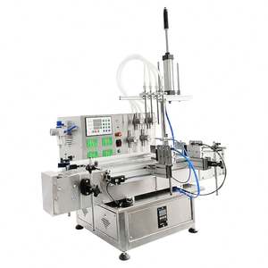 Machines de remplissage automatiques à 4 têtes pour sauce chili, pâte, shampoing, savon, bouteilles en plastique, jus d'orange, miel, parfum - Product Image 4