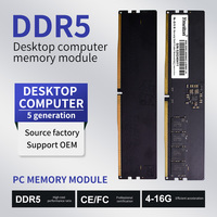 Ymeiton Ordinateur de bureau RAM DDR5 4800/ 5200/ 5600 MHZ Haute vitesse U-DIMM PC5 DDR RAM Ddr5 8G 16G 32G DDR 5 RAM Mémoire pour PC