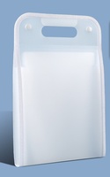 Porte-documents extensible transparent en PP format A4, 13 pochettes, organiseur de documents accordéon, fournitures scolaires