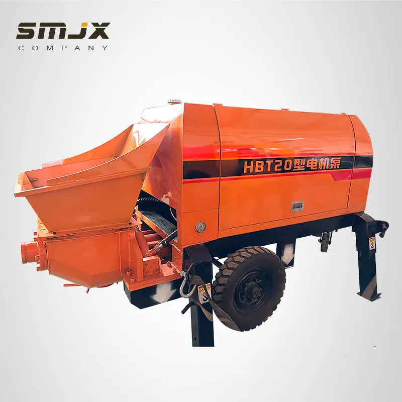 Hydraulic Pump Concrete Mixer/Concrete Pump With Mixer Trailer/Self Loading Concrete Mixer With Pump