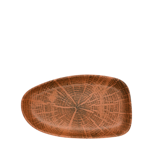 Piatto in terracotta Forest 26x15 cm per servire piatti da portata - Product Image 1