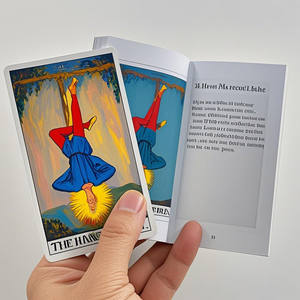 ไพ่ทาโรต์คลาสสิกผลิตในจีน ขายส่งไพ่ทาโรต์สำหรับเล่นเกมทำนายดวงชะตาสำหรับผู้หญิง - Product Image 3