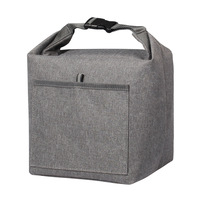 Personnalisé Bureau École Travail Pique-Nique thermique déjeuner fourre-tout sac isotherme Plage Durable Roll-top isolé Sac à déjeuner avec poche frontale
