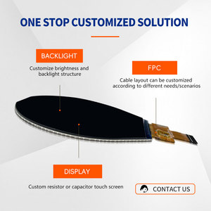 Siêu mỏng 3.4 inch Vòng HD hiển thị xem với 640*800 TFT <span class=keywords><strong>LCD</strong></span> 800*800 Độ phân giải - Product Image 3