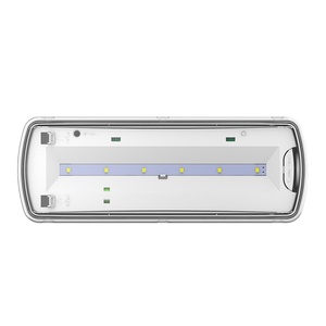 <span class=keywords><strong>Lampe</strong></span> d'urgence LED <span class=keywords><strong>rechargeable</strong></span> à montage en surface 220V avec <span class=keywords><strong>batterie</strong></span> Li-FePO4 de 3 heures d'autonomie, 170lm, indice de protection IP65, utilisation en <span class=keywords><strong>extérieur</strong></span> - Product Image 1