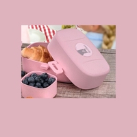 Boîte à lunch pour enfants légère, sûre et réutilisable, écologique, fabriquée en Italie, modèle 4B-Y9YX-KQ2M SC ECOMMERCE