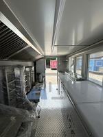 Food truck américain homologué avec cuisine complète, remorque alimentaire du Shandong, chariots mobiles de shawarma et tacos à vendre