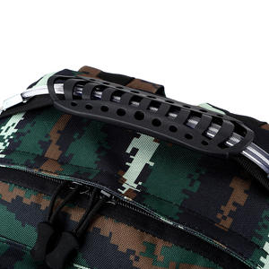 Outdoor Sports Tactical <b>Backpack</b> <b>Water</b>-<b>Resistant</b> Nylon Fabric Multi-Purpose Long Bag Zipper Closure - Product Image 4