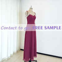 Robes de demoiselle d'honneur longues et violettes sur mesure TEENYEE, grandes tailles, robes de soirée formelles pour femmes, robes de mariage, vente en gros d'usine