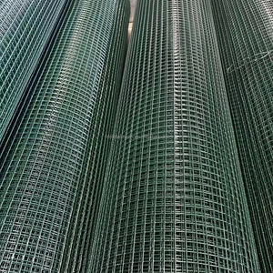 Malla de alambre soldada recubierta de PVC verde oscuro para agricultura e industria - Product Image 1