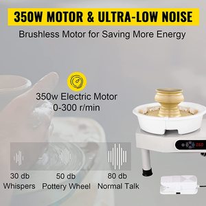 Xinyi Máy Làm Bánh Gốm Điện Phổ Biến Nghệ Thuật Để Tạo Hình Đất Sét Gốm - Product Image 5