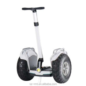 Chariot <span class=keywords><strong>gyropode</strong></span> à 2 roues tout-terrain pour trottinette électrique 3000W 19 pouces à auto-équilibrage Guidon en alliage d'aluminium à LED pour entrepôt américain - Product Image 2