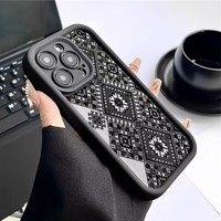 Coques de Téléphone Antichoc de Luxe pour iPhone 17 Air 16 Plus Pro Max 15 14 13 12 11 X – Housse de Protection Arrière Personnalisable avec Logo