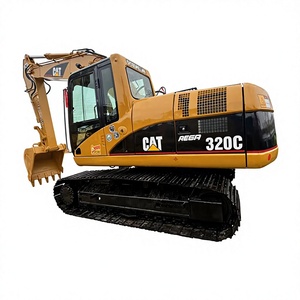 รถขุดตีนตะขาบ Caterpillar 320C มือสองจากญี่ปุ่น น้ำหนัก 20 ตัน รุ่นคลาสสิก รถขุด CAT 320C พร้อมการบำรุงรักษาง่าย - Product Image 1