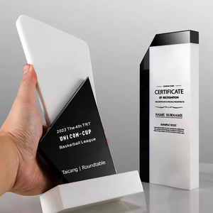 Trofeos Creativos <span class=keywords><strong>de</strong></span> Cristal y Metal, Medallas y Placas Personalizadas con Impresión UV para el Reconocimiento <span class=keywords><strong>de</strong></span> Empleados, Regalos <span class=keywords><strong>de</strong></span> Bienvenida - Product Image 2