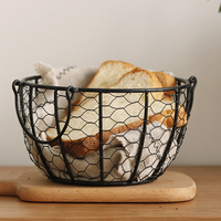 Hot Selling Smeedijzeren Keramische Eieren Opslag Houders Woonkamer Fruit Keuken Decoraties Hen Opslag Mand