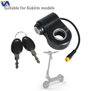 Nouvelle serrure de porte électrique 3 broches pour trottinette électrique Kukirin G2 Max – Accessoires et pièces de rechange pour Kukirin G2 Max - Product Image 2