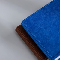 Carnet A5 en cuir PU avec fermeture à boucle métallique et logo personnalisé, 6 anneaux, rechargeable, pour réunions de bureau - Vente en gros
