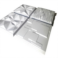 Nouveaux produits, styles multiples, panneaux de décoration murale, autocollants muraux 3D en PVC, fonds 3D, panneaux muraux 3D pour plafond, décoration intérieure