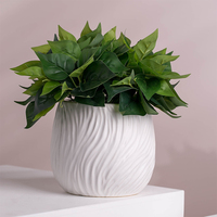 Pot de fleurs en céramique Yuanwang, assortiment de pots d'intérieur, produits pour la maison, pot pour cactus, accessoires de décoration, pot de fleurs, jardinière