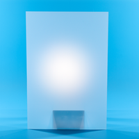 Plaque diffuseur UGR en polycarbonate à structure prismatique transparente pour contrôle de la lumière, feuille prismatique pour éclairage LED