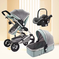 Fabricant et grossiste de poussettes pour bébés de norme européenne, Bebe 2 Luxe Poussette Carrinho De Bebe