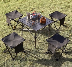 Chaise pliante d'extérieur moderne avec logo personnalisé, chaise de pêche portable en fer pour le camping, le pique-nique, la plage, la randonnée, le jardin - Product Image 4
