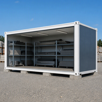 Entrepôt préfabriqué moderne certifié ISO9001, imperméable, ignifuge et anticorrosion pour le stockage de marchandises