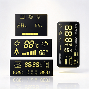 Custom Membrane Switch Control Panel Sticker <b>With</b> PET PVC for Tankless Water <b>Heater</b> Shower <b>Timer</b> Self Adhesive Decal - Product Image 1