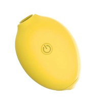 Bestseller Zitronenförmiger Saugvibrator 10-stufiger Saugvibrator Brustwarzen-Klitoris-Stimulator Massage-Sexspielzeug für Erwachsene