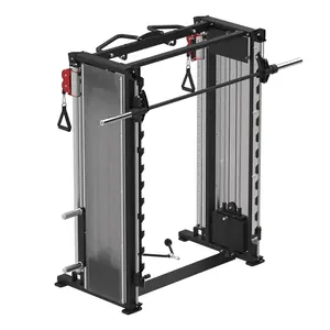 Commercial Gym Cable Crossover Smith Machine Power Rack Multi Functional Trainer Smith Machine