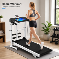Tapis de course électrique commercial, pliable et incurvé, pour la maison, idéal pour la course et la marche