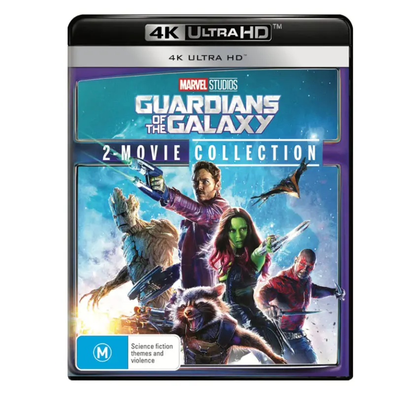Les Gardiens de la Galaxie 2 Film Collection [4K Ultra HD] 2diss Film DVD Box Set TV Show Film Fabricant Usine Fourniture