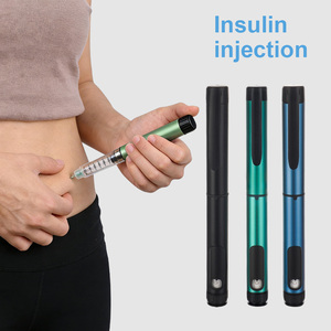 Pluma <span class=keywords><strong>de</strong></span> Inyección <span class=keywords><strong>de</strong></span> <span class=keywords><strong>Insulina</strong></span> Líquida 0-80 UI con Cuerpo <span class=keywords><strong>de</strong></span> Metal/Plástico, Tapas Redondas <span class=keywords><strong>de</strong></span> Plástico <span class=keywords><strong>para</strong></span> Cartuchos <span class=keywords><strong>de</strong></span> 3ml - Product Image 1