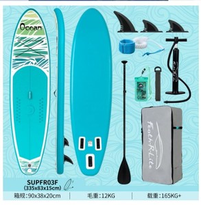 Tabla de Paddle Surf Inflable de Alta Calidad OEM ODM para Adultos, Color Popular para Aguas Oceánicas - Product Image 3
