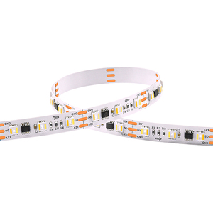 Striscia LED ad alta efficienza CRI 80 90 95 RGBTW RGBWW 60 LED/m SMD5050 5-in-1 12V RGBWW RGBTW Dual White UCS2905 - Product Image 2