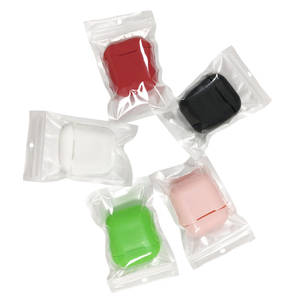 Funda protectora de silicona para <span class=keywords><strong>Airpods</strong></span> 1/2/3 de Apple, funda de TPU suave y ultrafina para <span class=keywords><strong>Airpods</strong></span> Pro TWS, accesorios para auriculares inalámbricos - Product Image 1