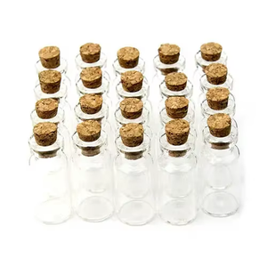 2ml 3ml 5ml 10ml 15ml 30ml Transparent Wishing <strong>Glass</strong> <strong>Bottle</strong> with Cork <strong>Mini</strong> Cylinder Jars for Gift Packaging Available - Product Image 3