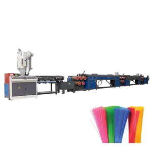 PET şişe gevreği plastik fırça filament yapma makinesi monofilament ekstruder