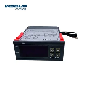 ST-1000 110-220VAC yumurta inkübatör ısıtıcı ve termostat