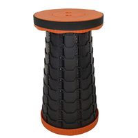 Tabouret pliant robuste amélioré Capacité de charge 400 lb Tabouret pliable portable Tabouret rétractable pour le camping la pêche la randonnée le barbecue