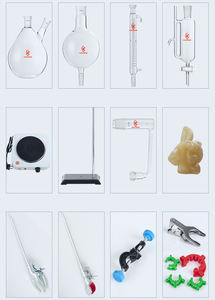 מעבדה חיוני שמן קיטור זיקוק זכוכית מנגנון מעבדה ערכת זיקוק - Product Image 3