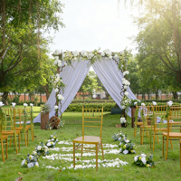 Chaise Chiavari en acier personnalisable, économique, monobloc, robuste, empilable, pour salle à manger, salon, parc, imperméable, pour mariage