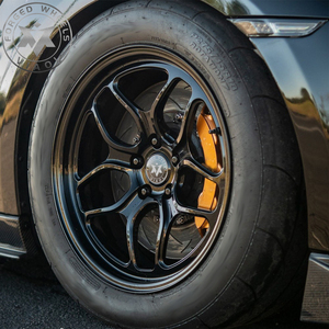 Viaol ล้อปลอม17x12/12X12สำหรับแข่งลูกปัดจริงเหมาะสำหรับ Ford Mustang <span class=keywords><strong>Shelby</strong></span> <span class=keywords><strong>GT500</strong></span>/<span class=keywords><strong>Cobra</strong></span> Jet chevcamaro ZL1 1LE - Product Image 5