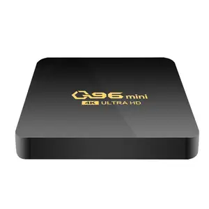 ชุดกล่องรับสัญญาณอัจฉริยะ Q96 7.1แอนดรอยด์ขนาดเล็ก S905 amlogic Quad Core กล่องทีวีหลายภาษา