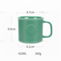Luwu — tasse en céramique avec Logo personnalisé, avec cuivre, idée cadeau, vente en gros