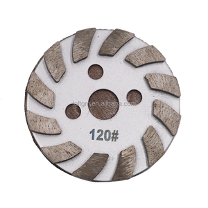 Disco abrasivo di marmo del disco della tazza di macinazione del diamante a 4 pollici della mola del diamante di 100mm per i cuscinetti di lucidatura del pavimento di calcestruzzo - Product Image 1