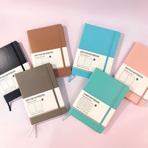 A5 Logo Customized Pocket Notepad PU Leather <b>Diary</b> Note Book Custom Elastic Band Hardcover Planner Journal Notebook - Product Image 2