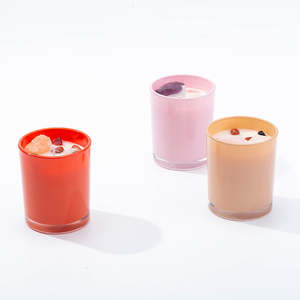 Aikun เทียนหอมขี้ผึ้งถั่วเหลืองหรูหราเทียนคริสตัลน้ำมันหอมระเหยธรรมชาติที่ยาวนานสำหรับเทียน - Product Image 6